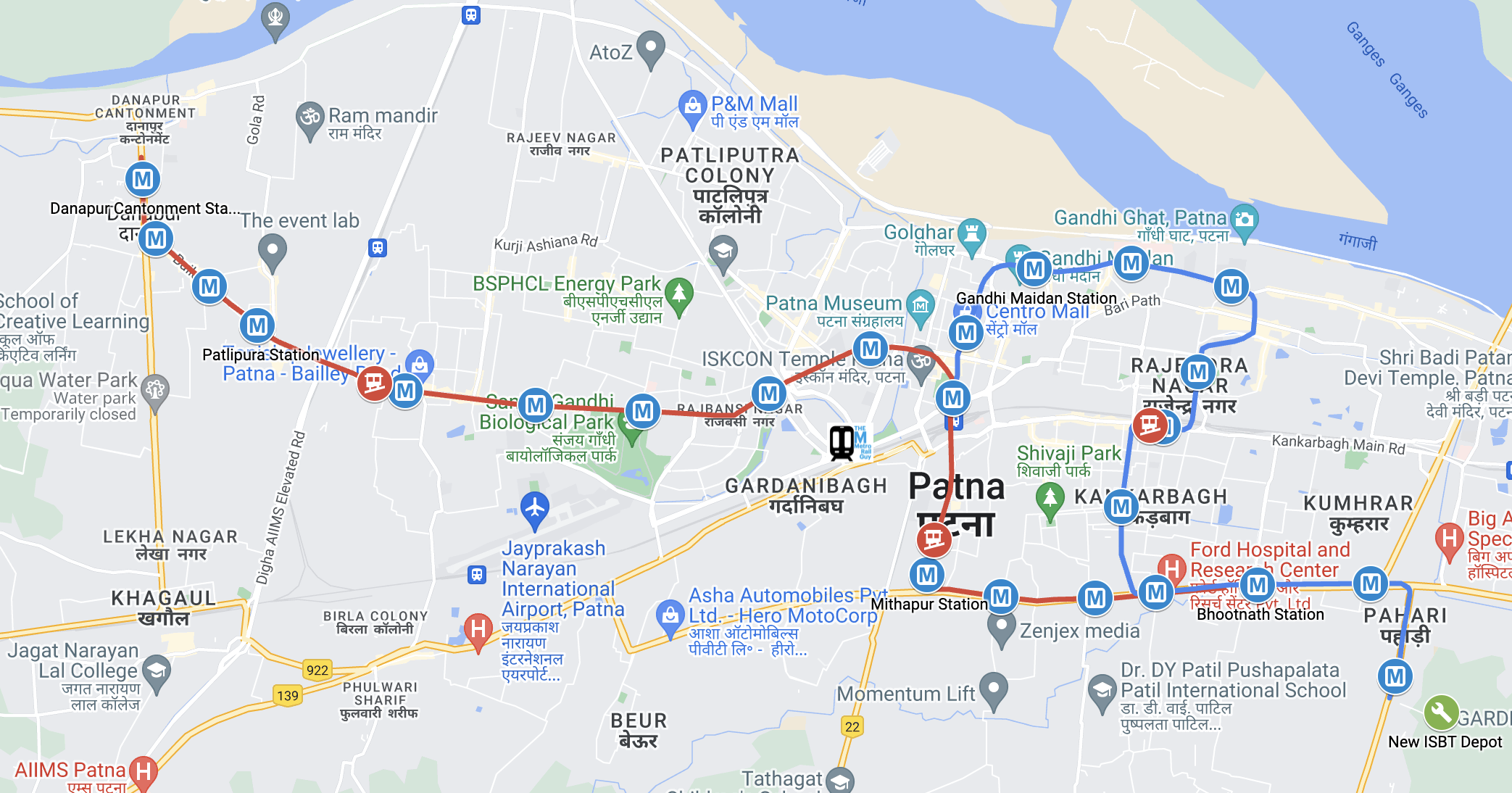 Patna Metro – Information, Route Map, Fares, Tenders & Updates